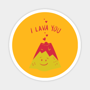 I lava you T-shirt Magnet